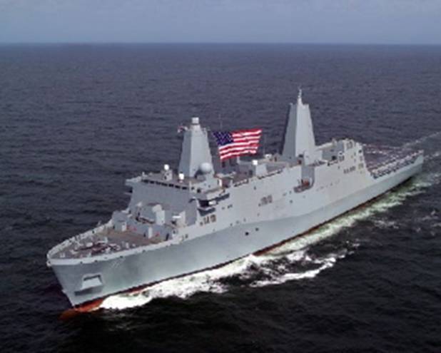 USS New York Warship