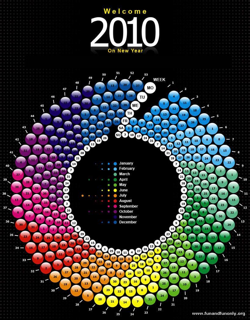 Unique 2010 Calendar
