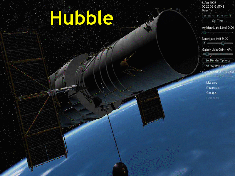 Pictures Taken with Hubble Telescope