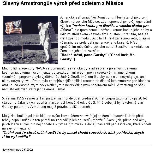 Armstrong-Gorsky,1969