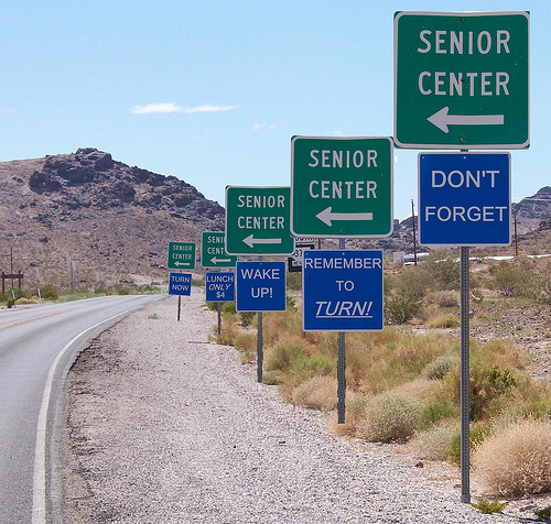 Sign for Seniors