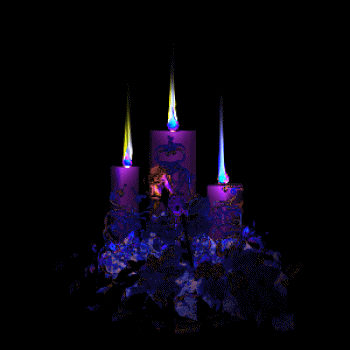 3purplecandles