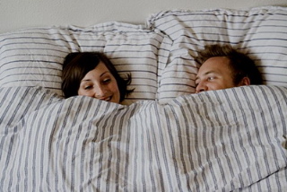 coupleinbed
