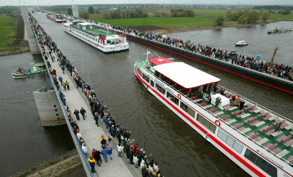 A River Over a River in Germany