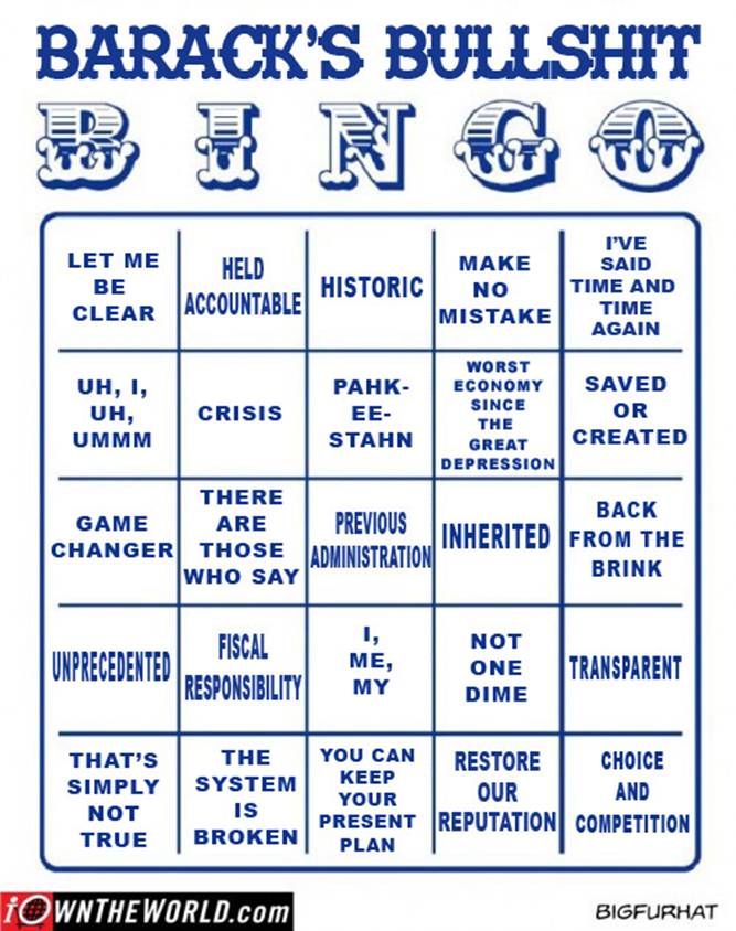 Barack's Bingo