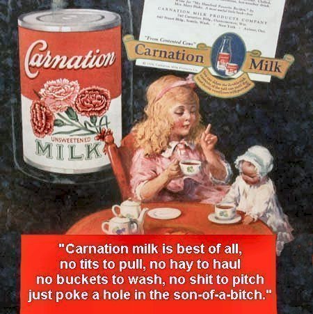 Carnation Milk Add 65 Years Ago